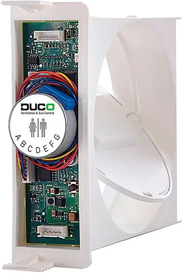 Duco Focus Clapet de réglage CO2 30 m³/h chambre(s) à coucher 00004164