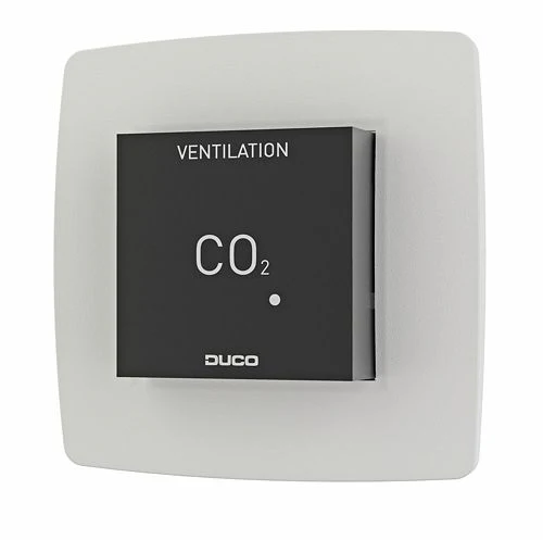 Sonde d'ambiance Duco CO2 sans commande RF/câblée noir 00004636